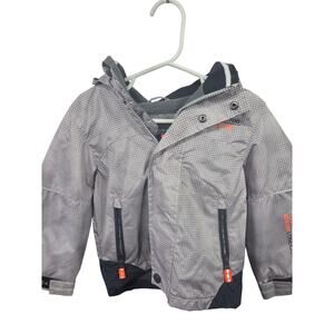 Gray Fleece Lined Coat - London Fog - 3T